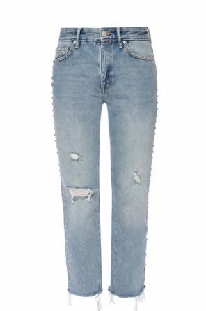 'ava stud hem' high-waisted jeans, zdjęcie 1 'ava stud hem' high-waisted jeans od AllSaints